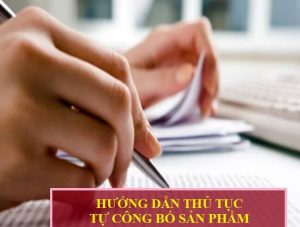 tự công bố sản phẩm